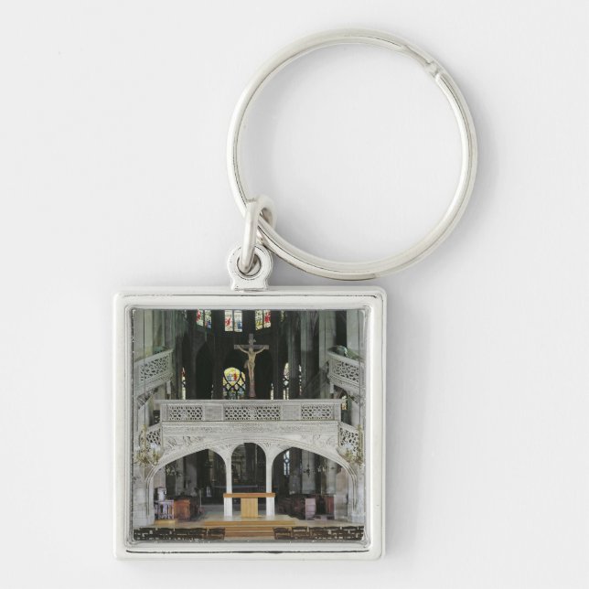 View of the rood-screen, built in 1525-35 key ring (Front)