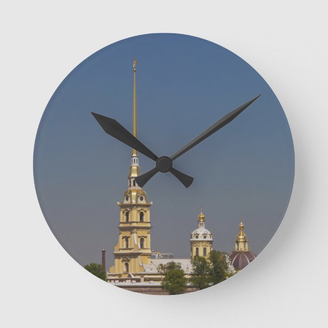 View of the Saints Peter and Paul Cathedral Round Clock (Front)