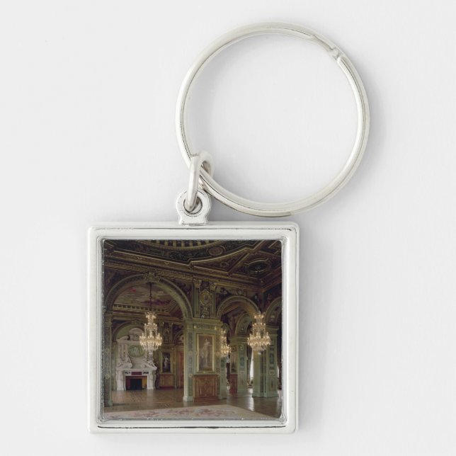 View of the Salle des Arts, after 1871 Key Ring (Front)