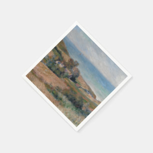 View of the Seacoast near Wargemont, August Renoir Napkin