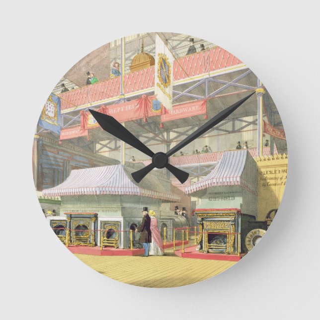 View of the Sheffield Hardware stand and the Great Round Clock (Front)