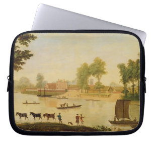 View of the Shepperton on the River Thames, after Laptop Sleeve