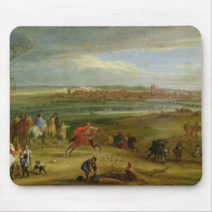 View of the Siege of Dole Mouse Pad