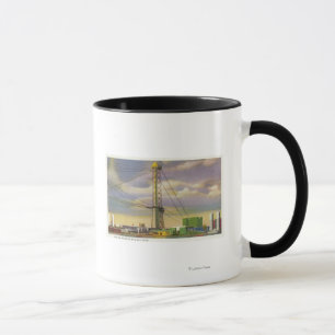 View of the Social Science and Sky Ride Mug