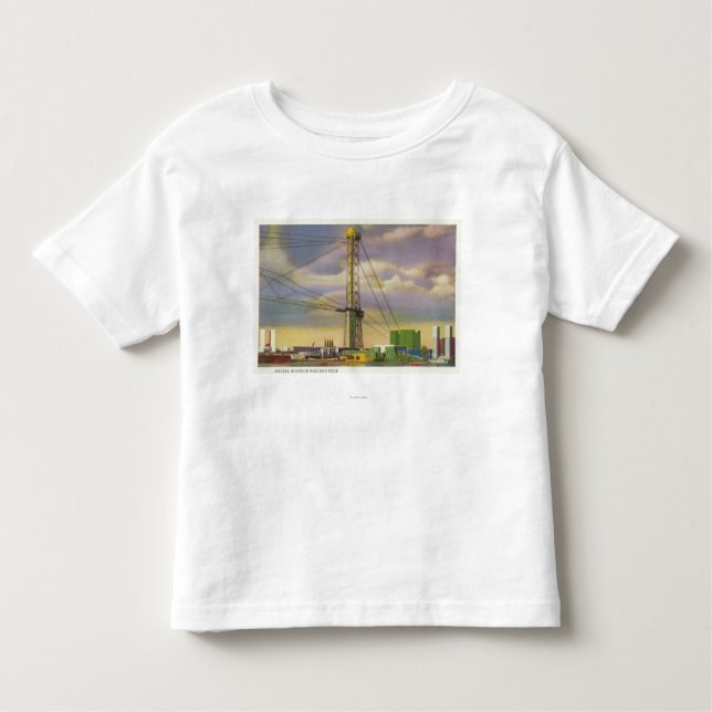 View of the Social Science and Sky Ride Toddler T-Shirt (Front)