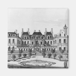 View of the Soissons Hotel in Paris Magnet