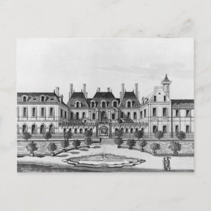 View of the Soissons Hotel in Paris Postcard