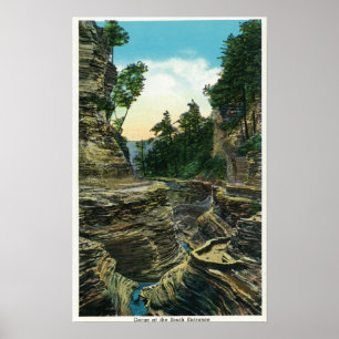 View of the Southern Entrance Gorge Poster