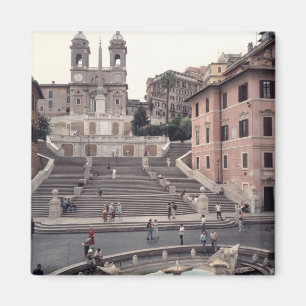 View of the Spanish Steps or Scalinata Magnet