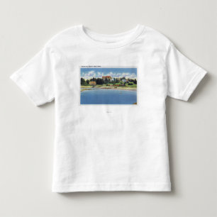View of the Squirrel Inn on Squirrel Island Toddler T-Shirt