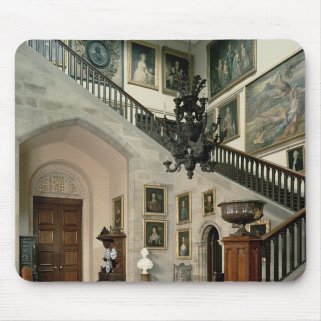 View of the Staircase Hall, 1812-15 Mouse Pad (Front)