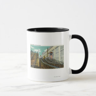 View of the Steeplechase Rollercoaster Mug