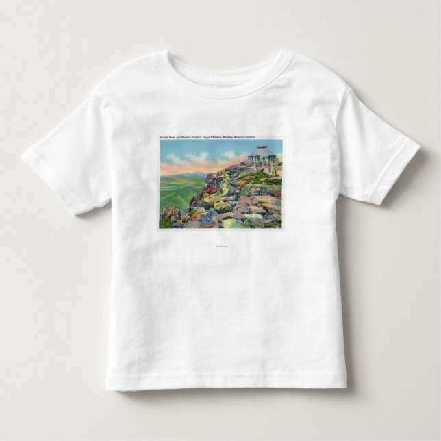 View of the Summit House, Elevator Terminal Toddler T-Shirt (Front)