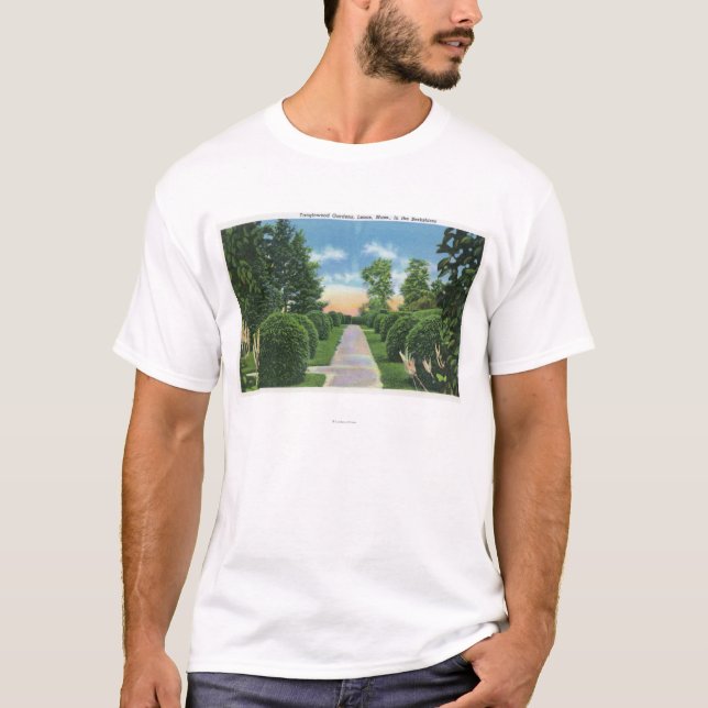 View of the Tanglewood Gardens # 2 T-Shirt (Front)