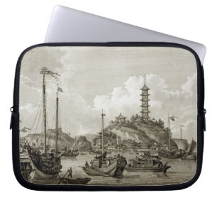 View of the Tchin Shan, or Golden Island, in the Y Laptop Sleeve