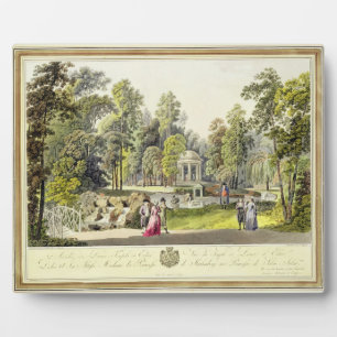 View of the Temple of Diana at Erlaw, engraved by Plaque