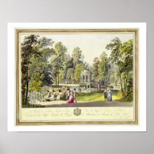 View of the Temple of Diana at Erlaw, engraved by Poster