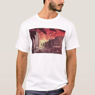 View of the Terrific Explosion at the Great Fire T-Shirt