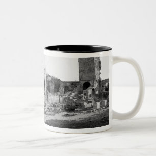 View of the Theatre Antique Two-Tone Coffee Mug