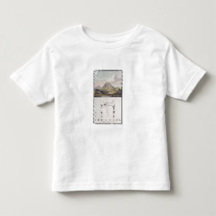 View of the Theatre at Sardis and a plan of the Io Toddler T-Shirt