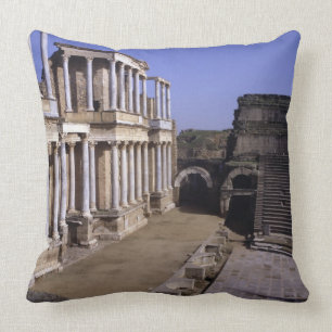 View of the theatre, begun 24 BC (photo) Cushion