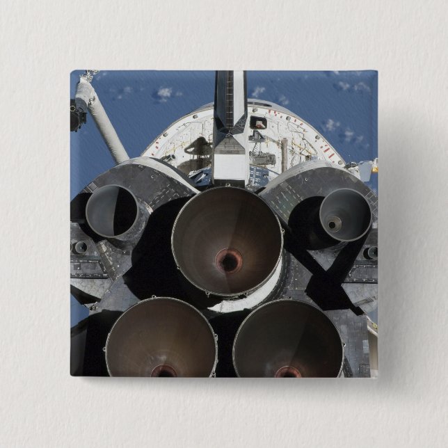 View of the three main engines 15 cm square badge (Front)