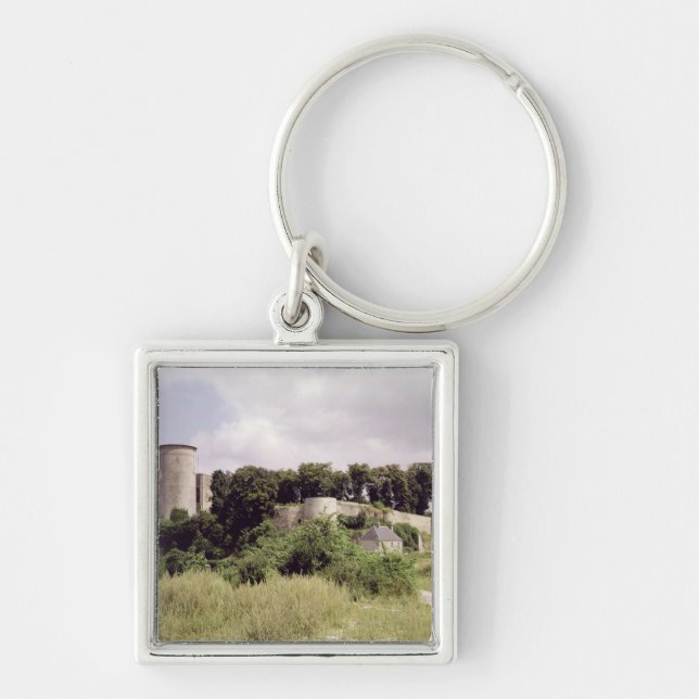 View of the Tour de Talbot and keep of the Key Ring (Front)