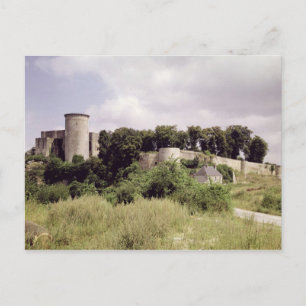 View of the Tour de Talbot and keep of the Postcard