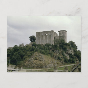 View of the Tour de Talbot and keep of the Postcard
