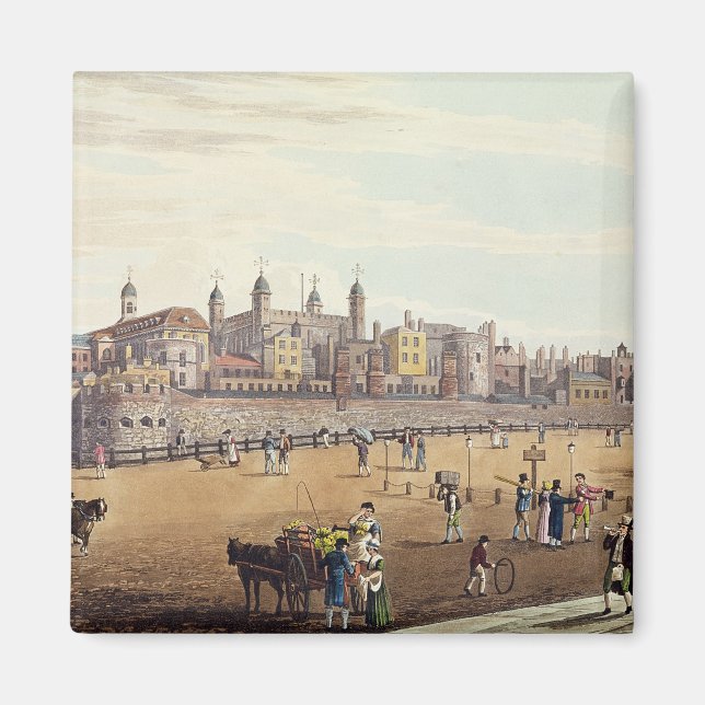 View of the Tower of London Magnet (Front)
