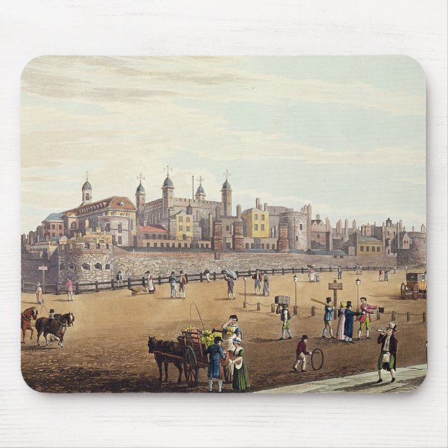 View of the Tower of London Mouse Pad (Front)