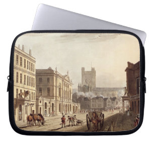 View of the Town Hall, Market and Abbey Church, fr Laptop Sleeve