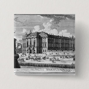 View of the Trautson Palace built for Count 15 Cm Square Badge