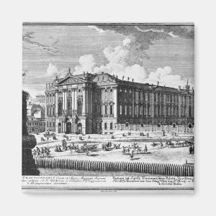 View of the Trautson Palace built for Count Magnet