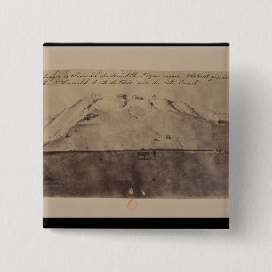 View of the Troy excavations seen from the West 15 Cm Square Badge