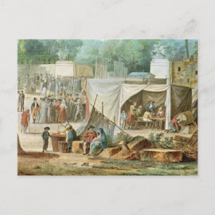 View of the Tuileries Postcard