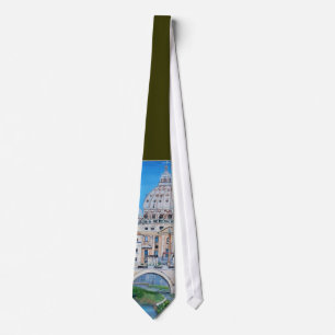 View of the Vatican City Tie