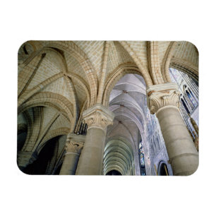 View of the vaulting in the ambulatory, c.1140-44 magnet