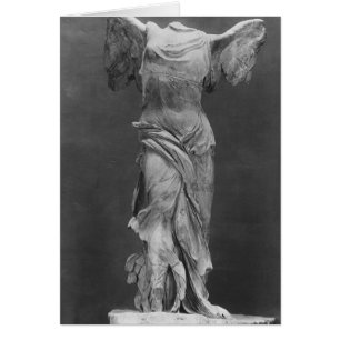 View of the Victory Samothrace in Louvre museum