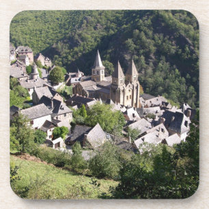 View of the village and the Church of St. Foy (pho Coaster