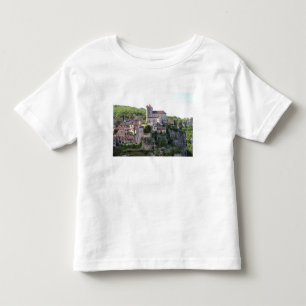 View of the village and the church (photo) 3 toddler T-Shirt
