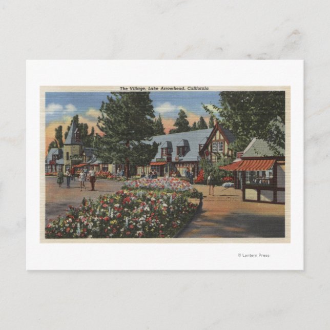 View of the Village Postcard (Front)