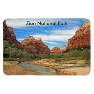 View of the Virgin River 2 Magnet
