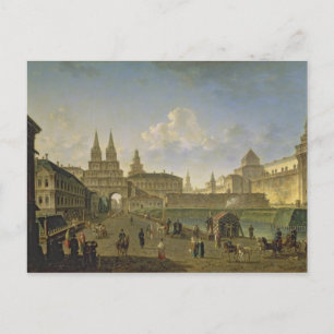 View of the Voskresensky and Nikolsky Gates Postcard