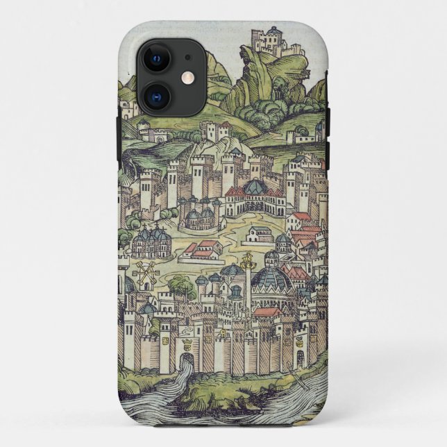 View of the walled city of Constantinople, from th Case-Mate iPhone Case (Back)