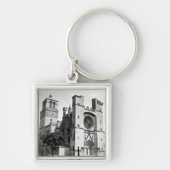 View of the west facade and tower key ring (Front)