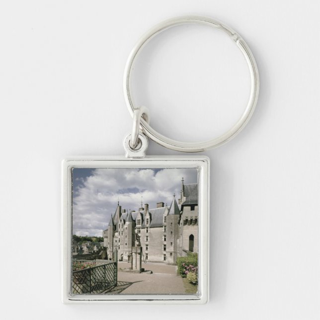 View of the west facade of the restored key ring (Front)