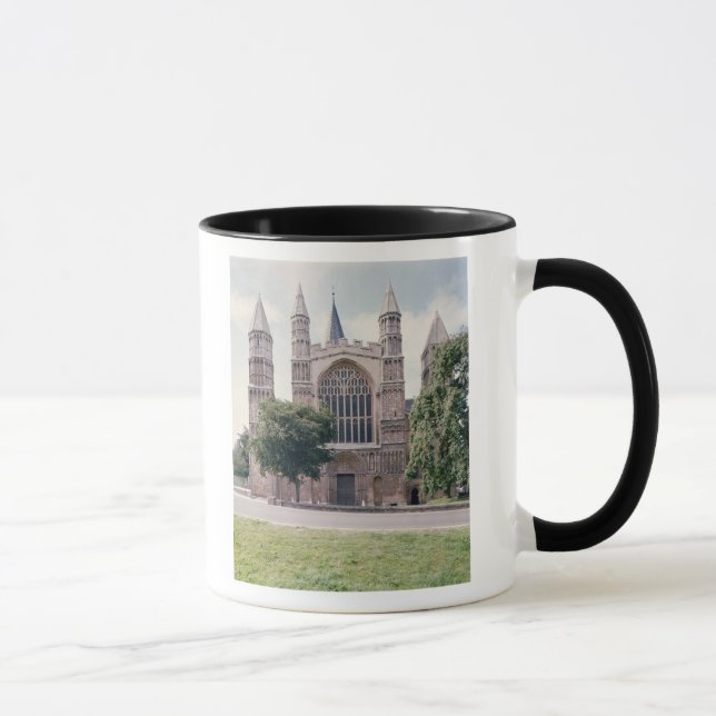 View of the west front of Rochester Cathedral Mug (Right)