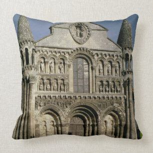 View of the West Front (photo) Cushion