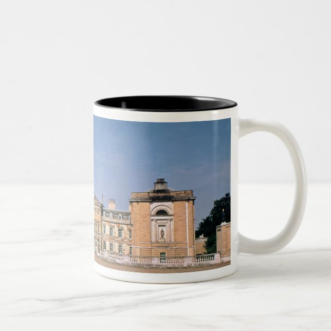 View of the west front, rebuilt 1746-61 Two-Tone coffee mug (Right)